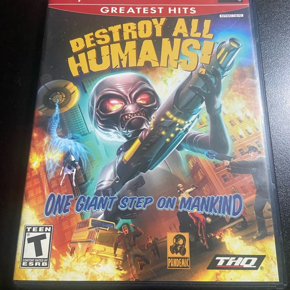 Destroy All Humans! Greatest Hits Game for the Sony play station 2 complete (B1)
